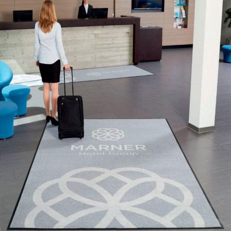 Alfombras con logo